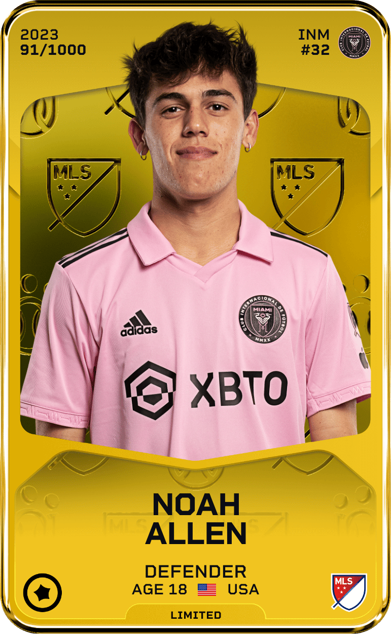 Noah Allen 2023-24 • Limited 91/1000