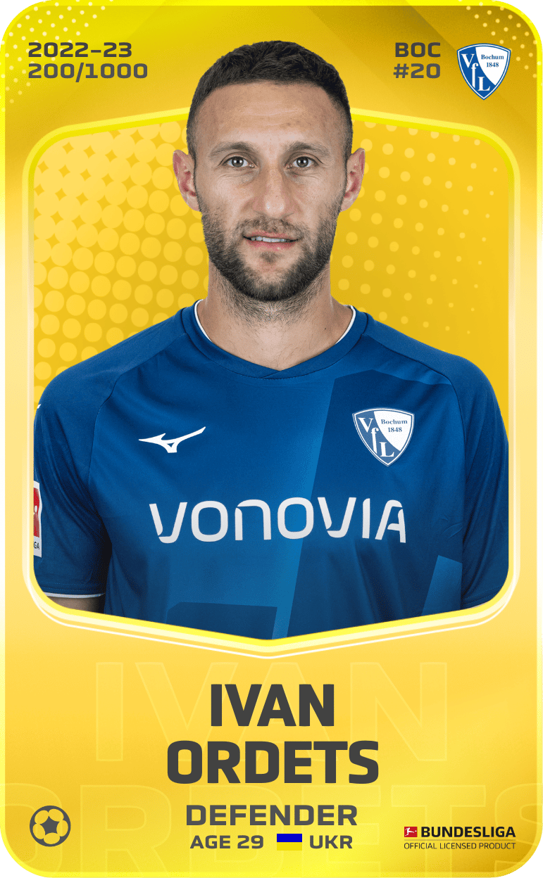 Ivan Ordets 2022-23 • Limited 200/1000