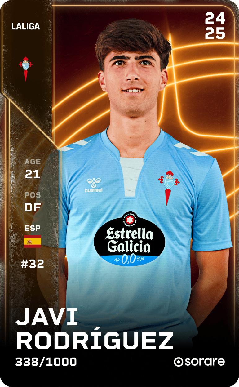 Javi Rodríguez 2024-25 • Limited 338/1000