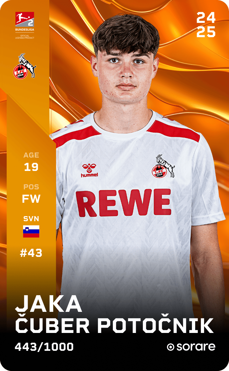 Jaka Čuber Potočnik 2024-25 • Limited 443/1000