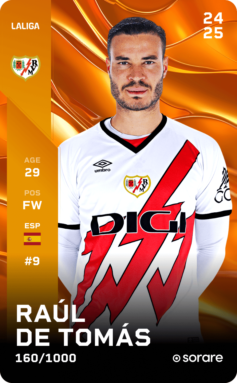 Raúl de Tomás 2024-25 • Limited 160/1000