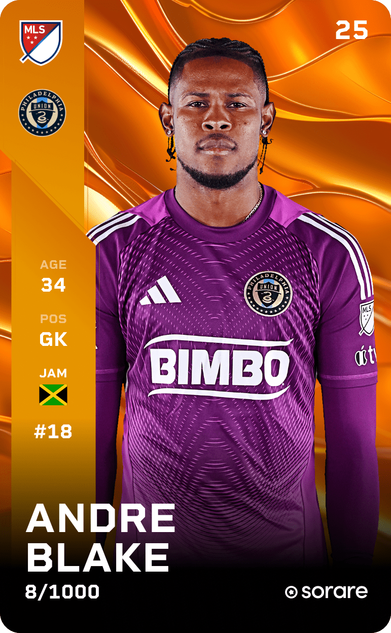 Andre Blake 2025-26 • Limited 8/1000