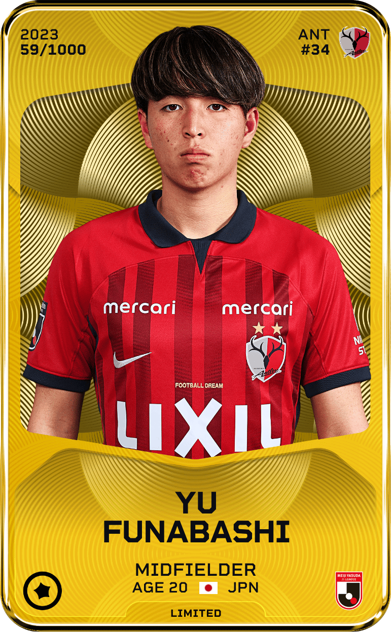 Yu Funabashi 2023-24 • Limited 59/1000
