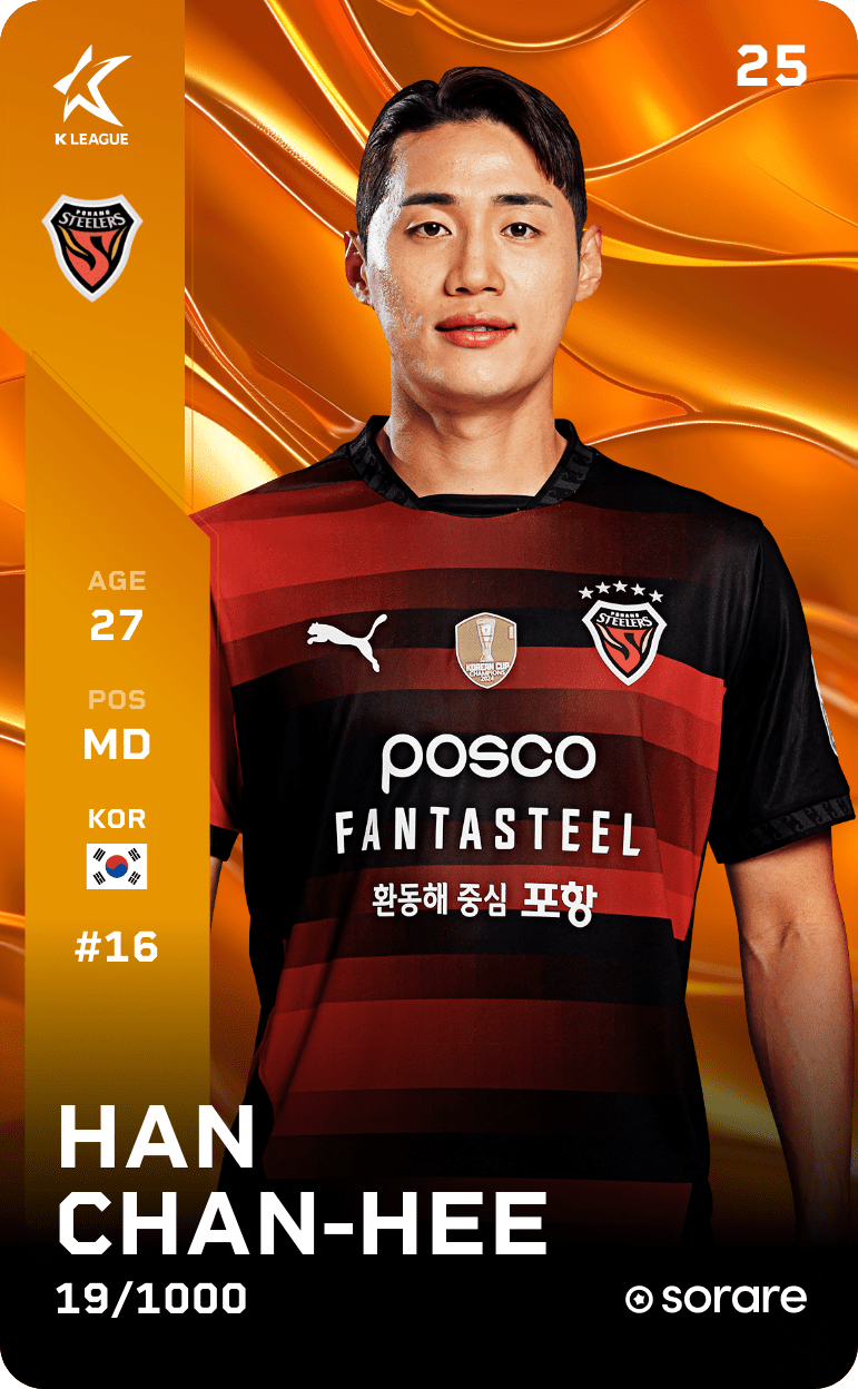 Han Chan-Hee 2025-26 • Limited 19/1000