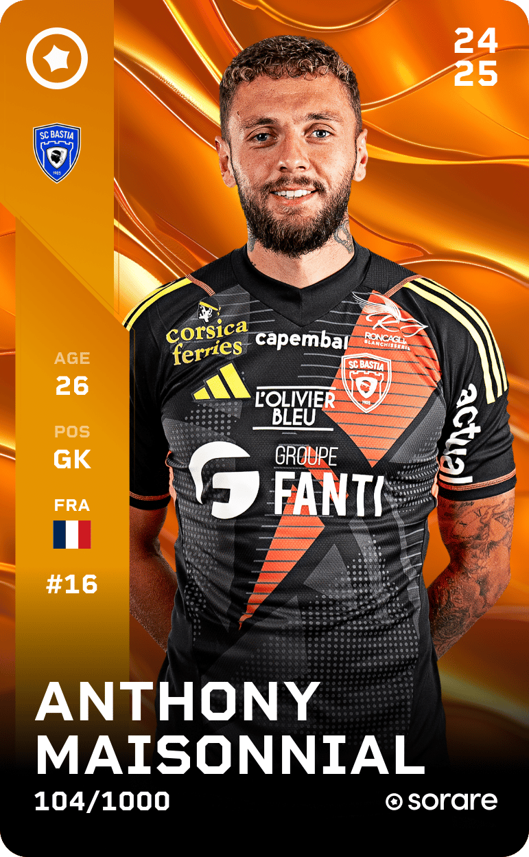 Anthony Maisonnial 2024-25 • Limited 104/1000