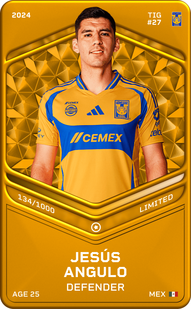 Jesús Angulo 2024-25 • Limited 134/1000