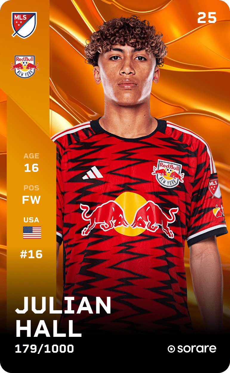 Julian Hall 2025-26 • Limited 179/1000