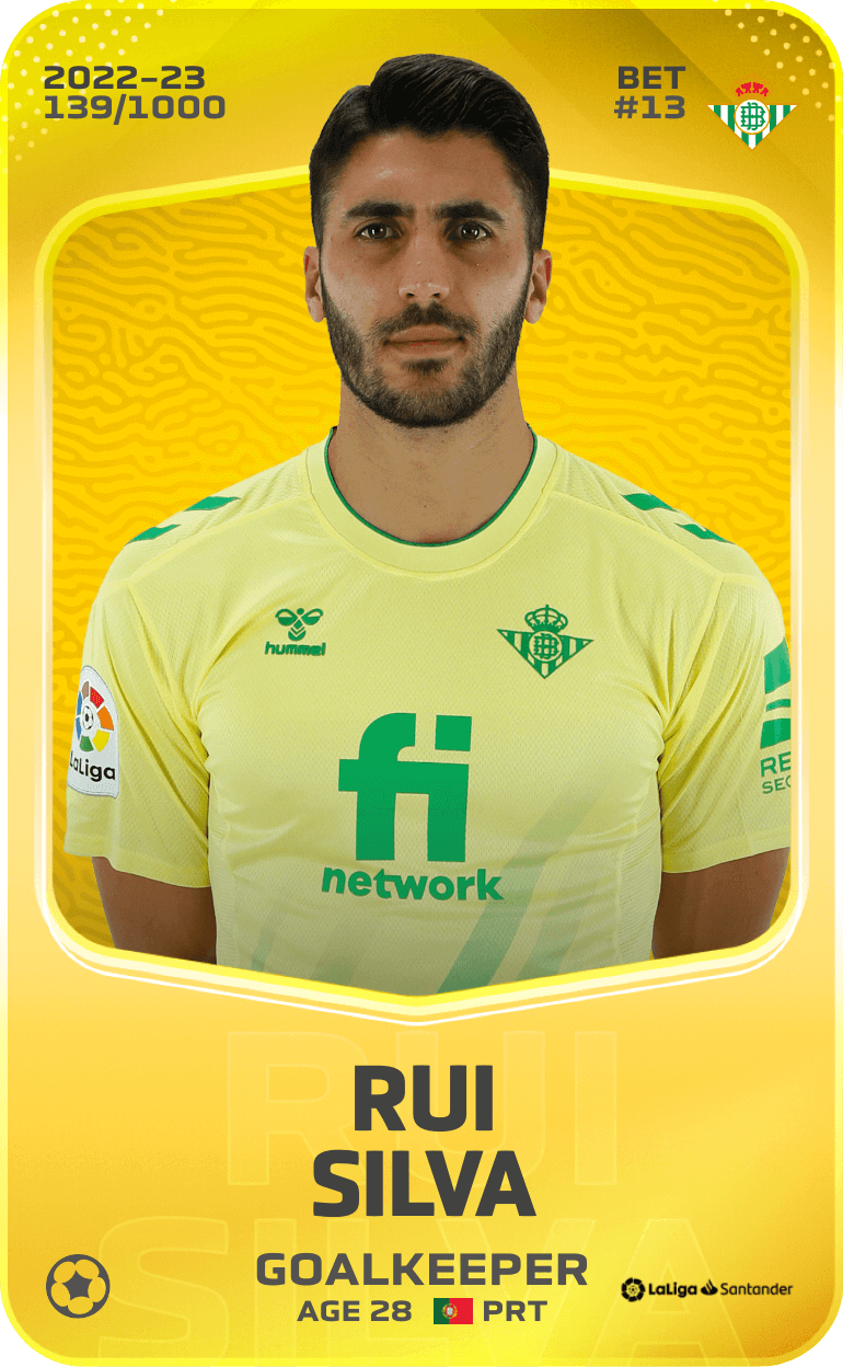 Rui Silva 2022-23 • Limited 139/1000