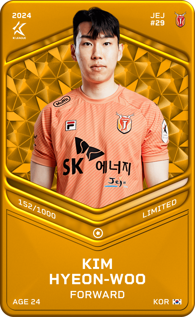 Kim Hyeon-Woo 2024-25 • Limited 152/1000