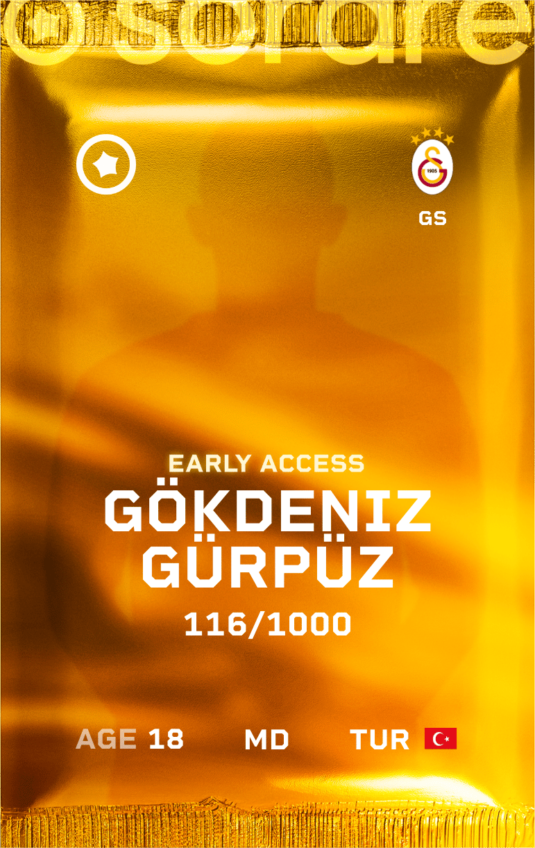 Gökdeniz Gürpüz 2024-25 • Limited 116/1000