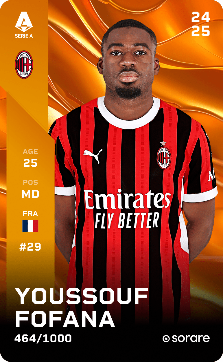 Youssouf Fofana 2024-25 • Limited 464/1000