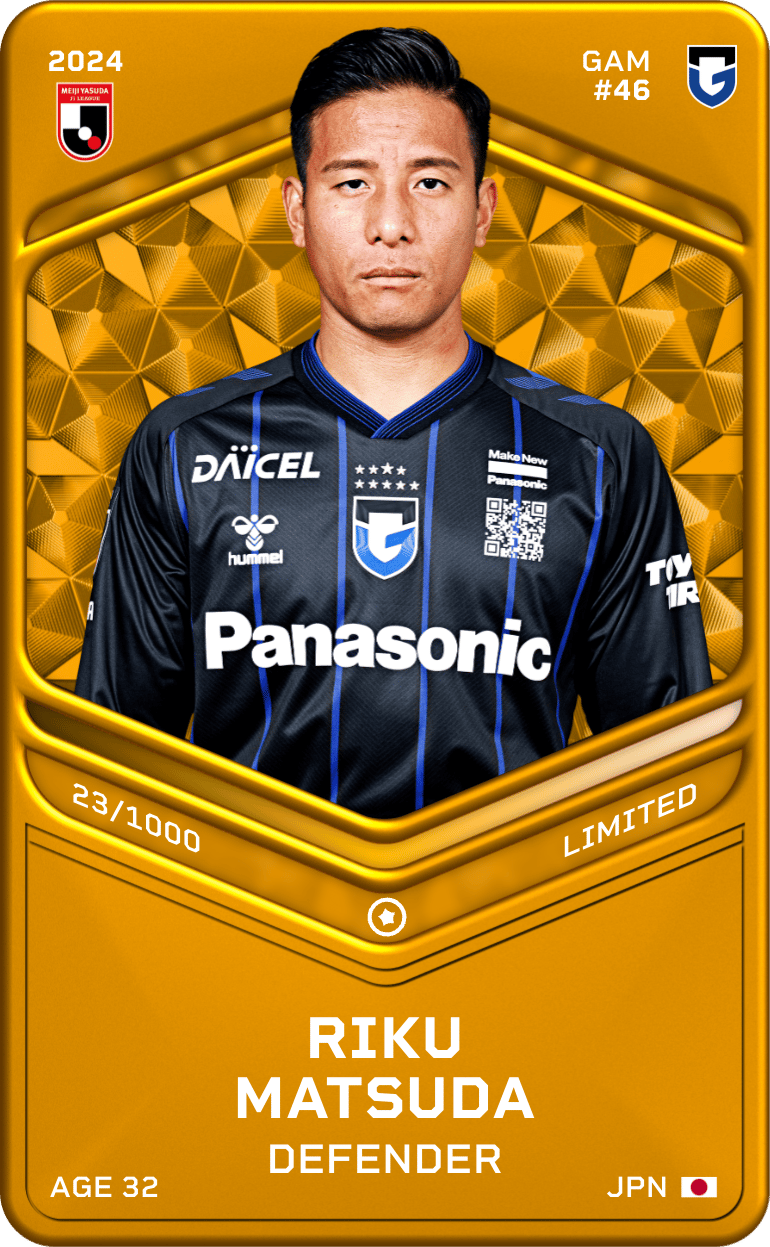 Riku Matsuda 2024-25 • Limited 23/1000