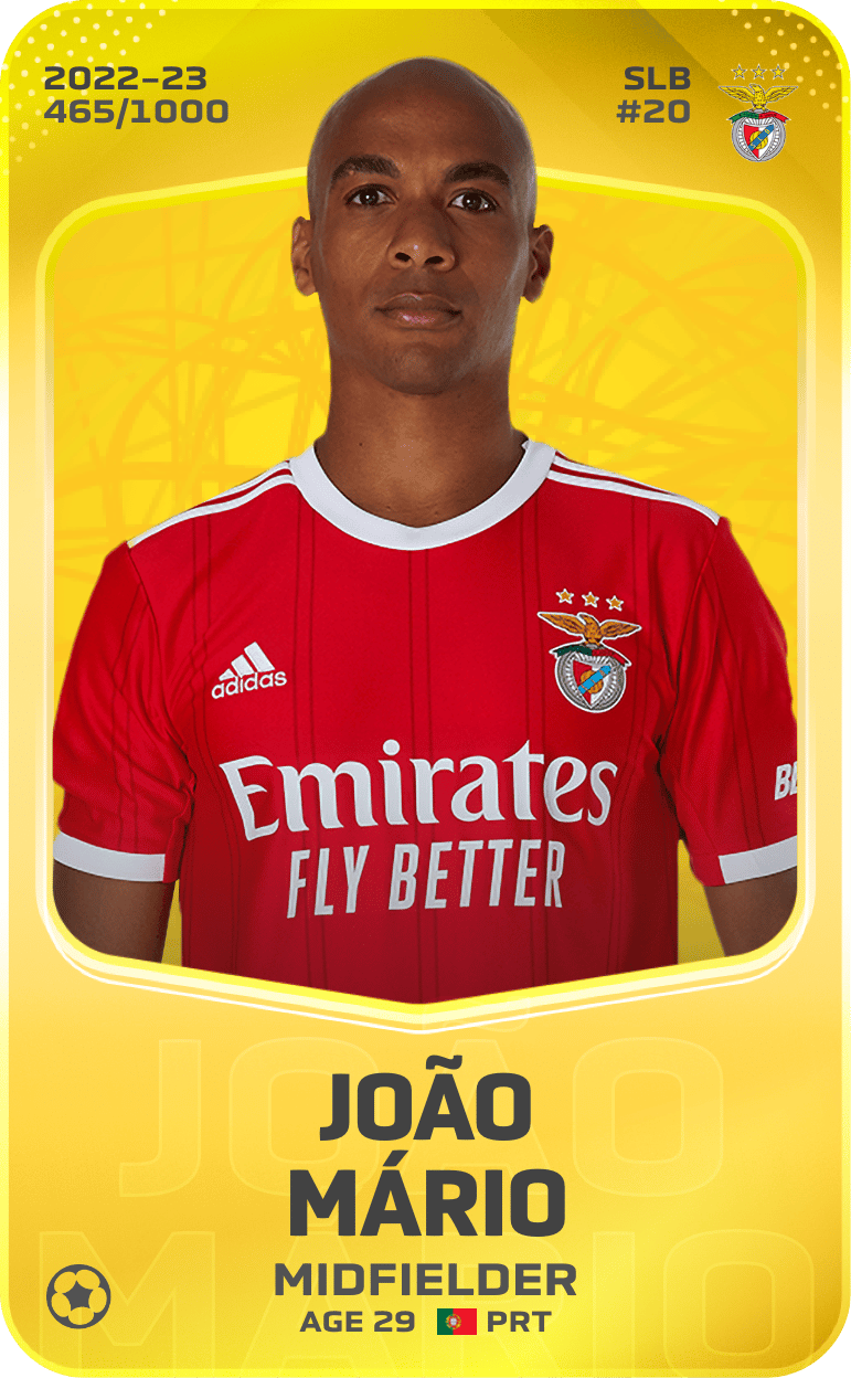 João Mário 2022-23 • Limited 465/1000