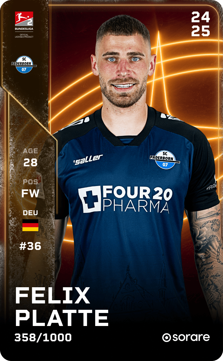 Felix Platte 2024-25 • Limited 358/1000
