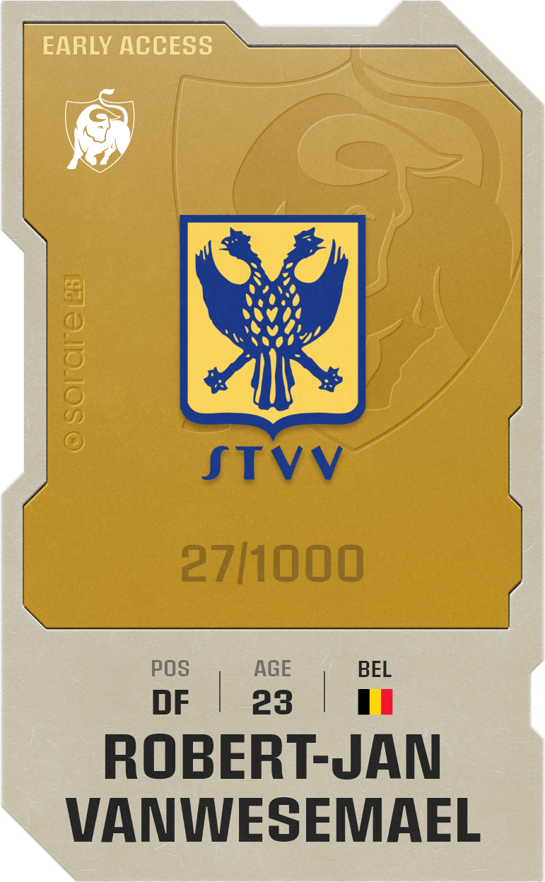 Robert-Jan Vanwesemael 2025-26 • Limited 27/1000