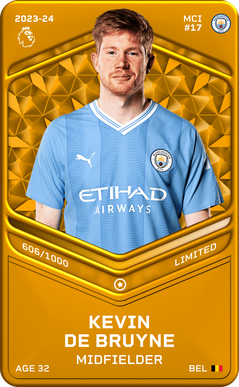 Kevin De Bruyne 2023-24 • Limited 606/1000