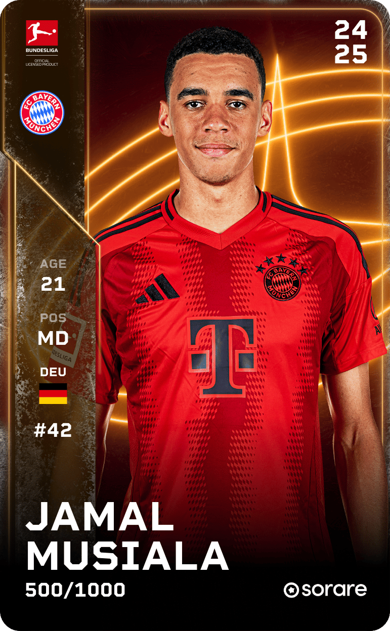Jamal Musiala 2024-25 • Limited 500/1000