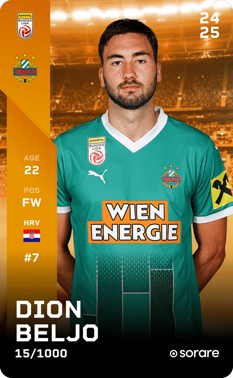 Dion Beljo 2024-25 • Limited 15/1000