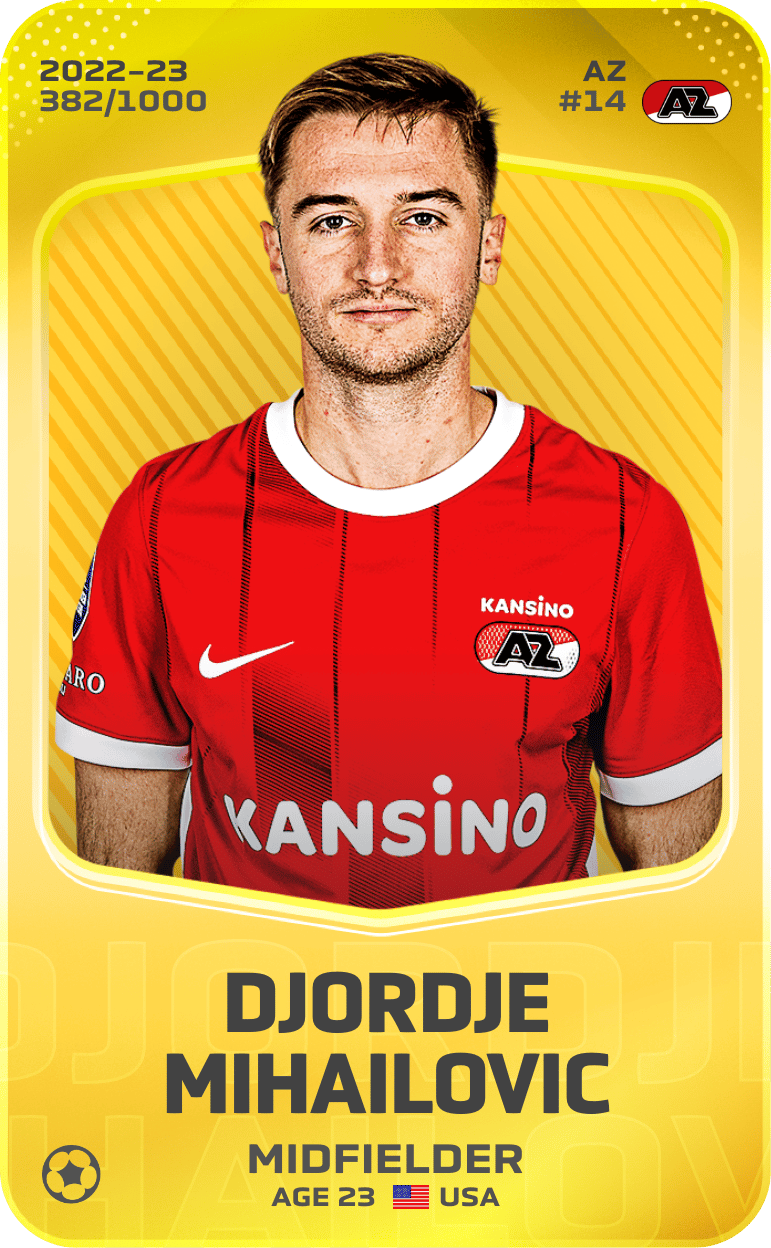 Djordje Mihailovic 2022-23 • Limited 382/1000