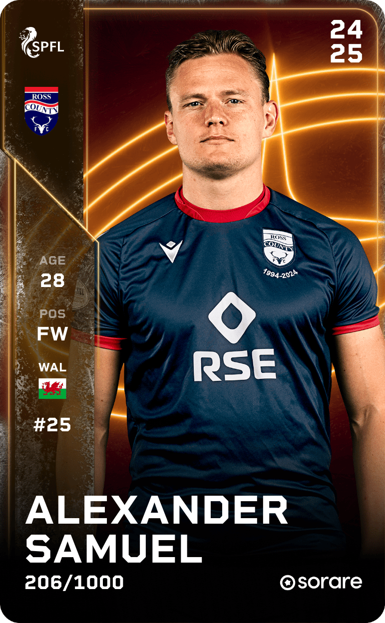 Alexander Samuel 2024-25 • Limited 206/1000