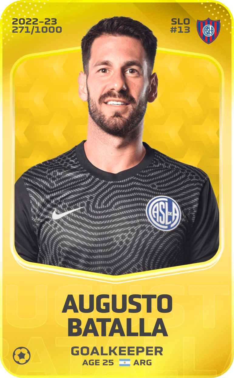 Augusto Batalla 2022-23 • Limited 271/1000