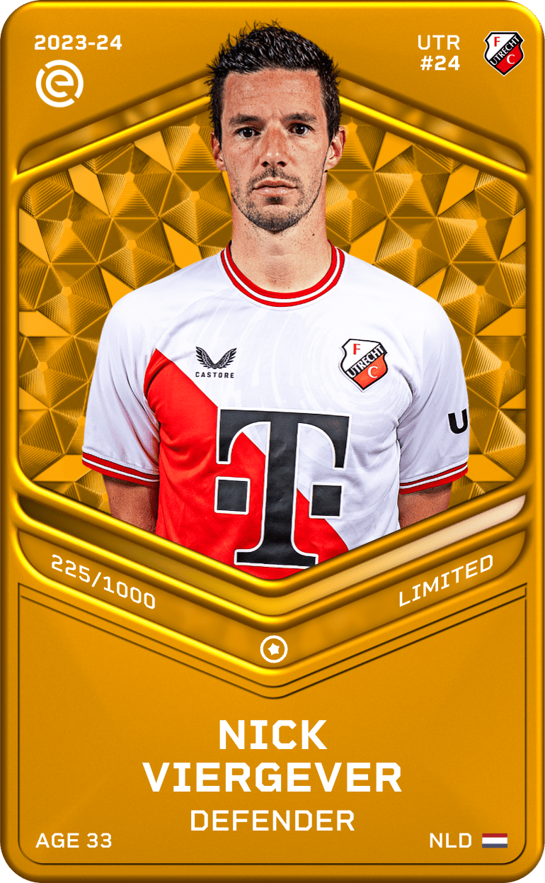 Nick Viergever 2023-24 • Limited 225/1000