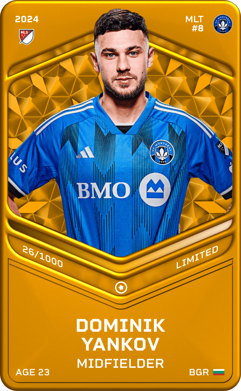 Dominik Yankov 2024-25 • Limited 26/1000
