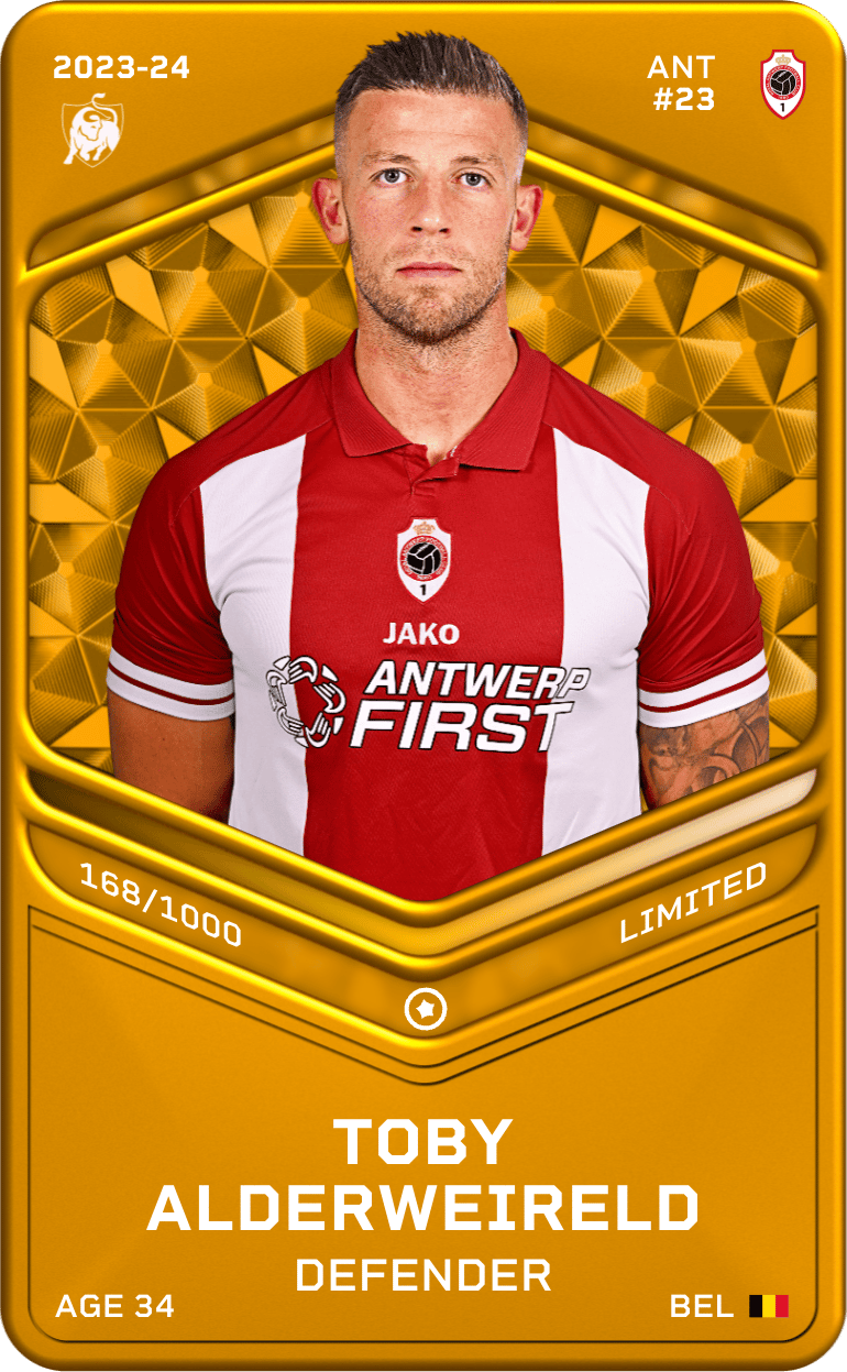 Toby Alderweireld 2023-24 • Limited 168/1000