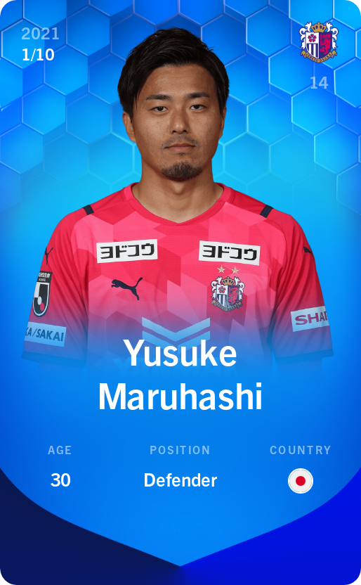 Sorare - Sorare Official - Yusuke Maruhashi 2021-22 • Super Rare 1/10 - NFT # 26805254299834711442051096461512757354289930171660895713049309842277923301527