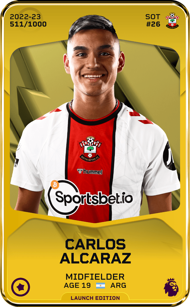 Carlos Alcaraz 2022-23 • Limited 511/1000