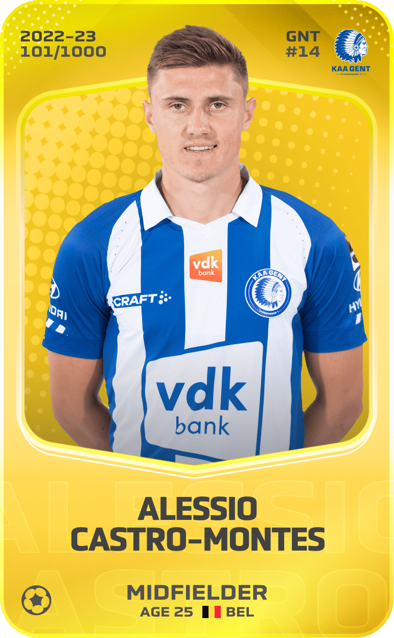 Alessio Castro-Montes 2022-23 • Limited 101/1000