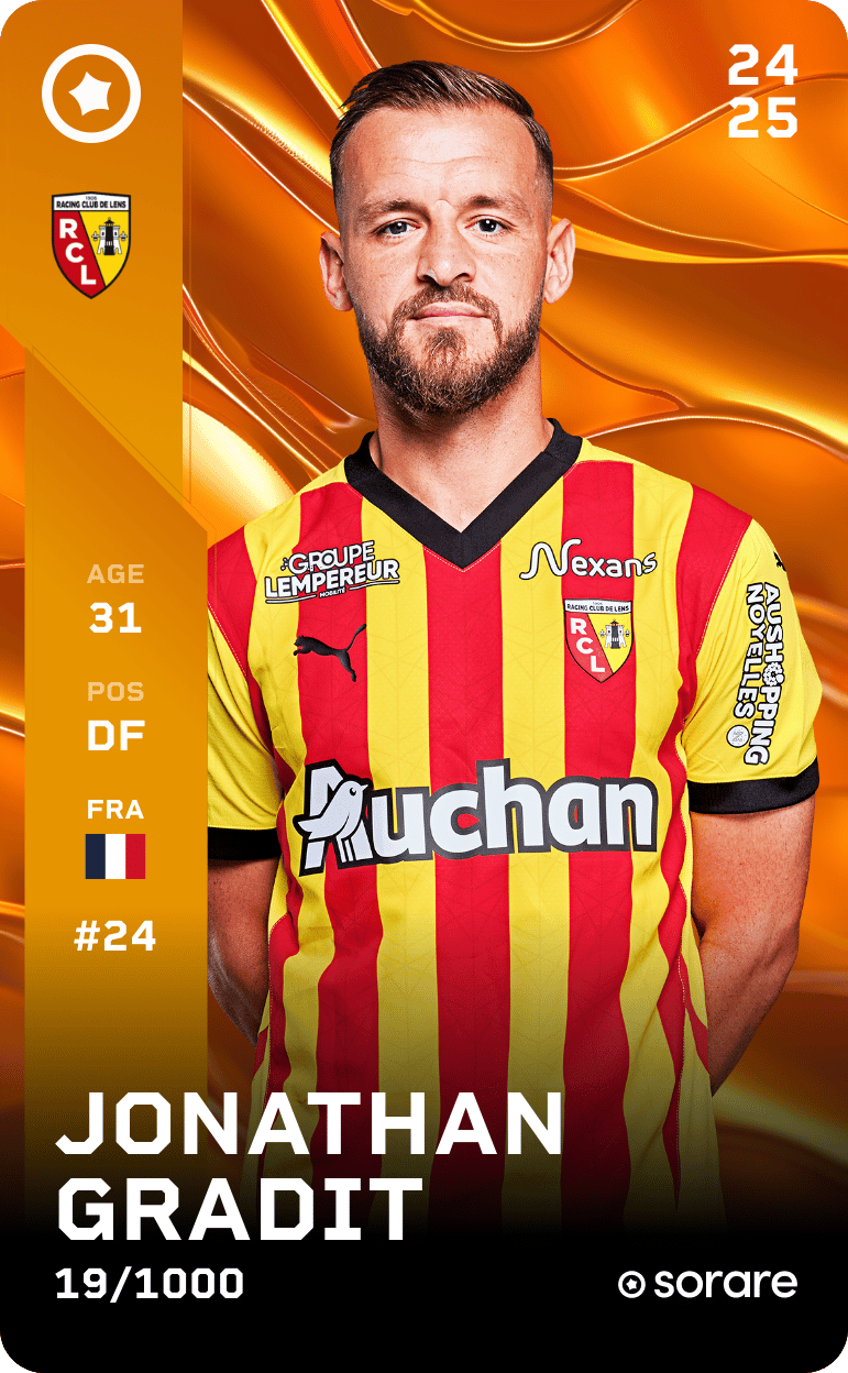 Jonathan Gradit 2024-25 • Limited 19/1000