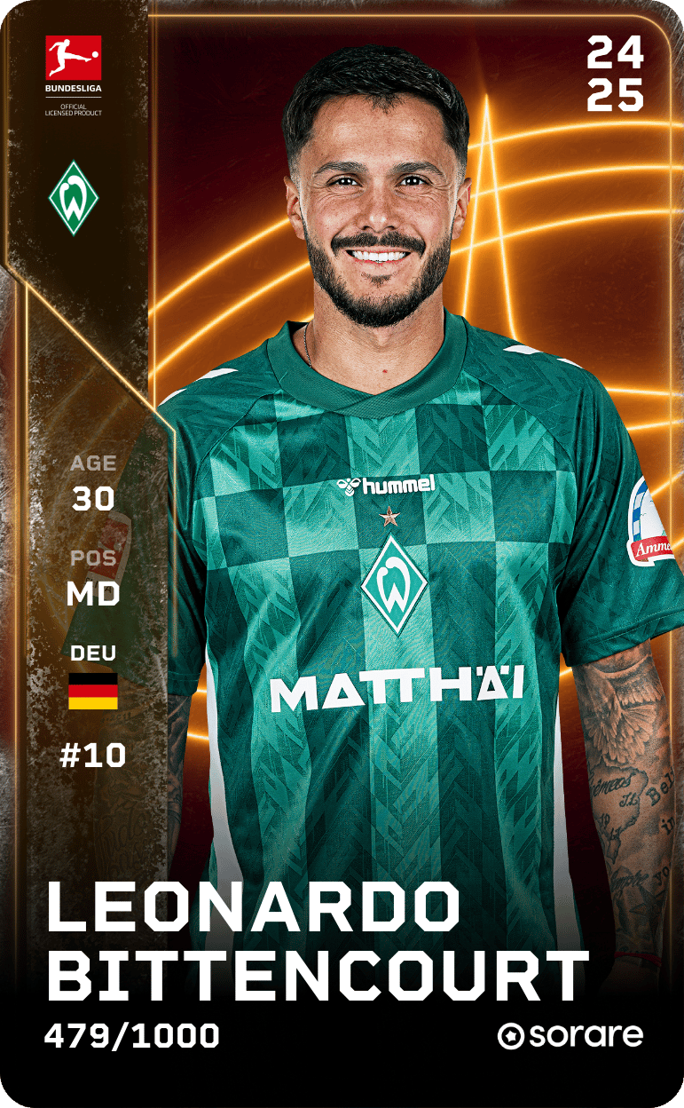 Leonardo Bittencourt 2024-25 • Limited 479/1000
