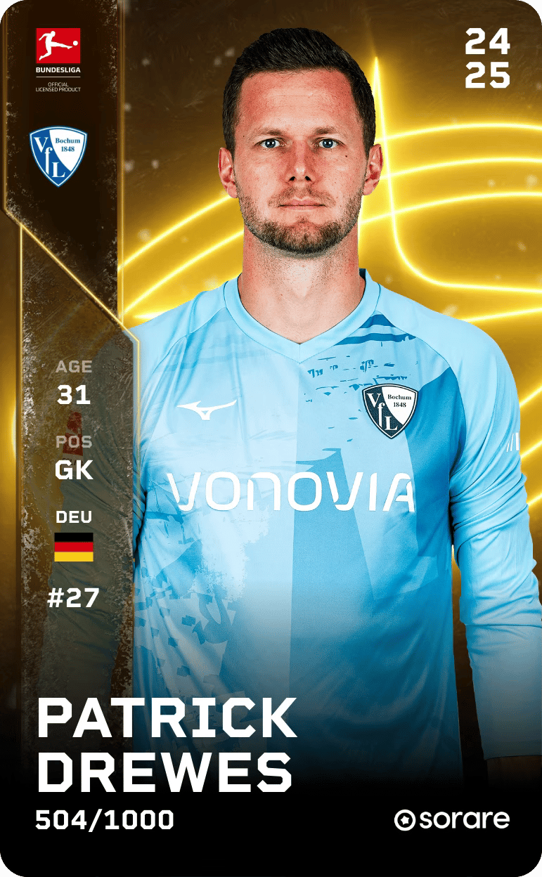 Patrick Drewes 2024-25 • Limited 504/1000