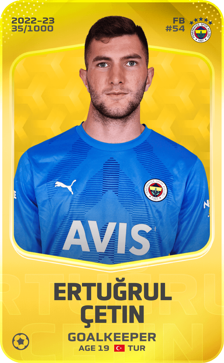 Ertuğrul Çetin 2022-23 • Limited 35/1000