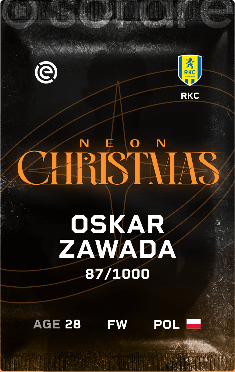 Oskar Zawada 2024-25 • Limited 87/1000