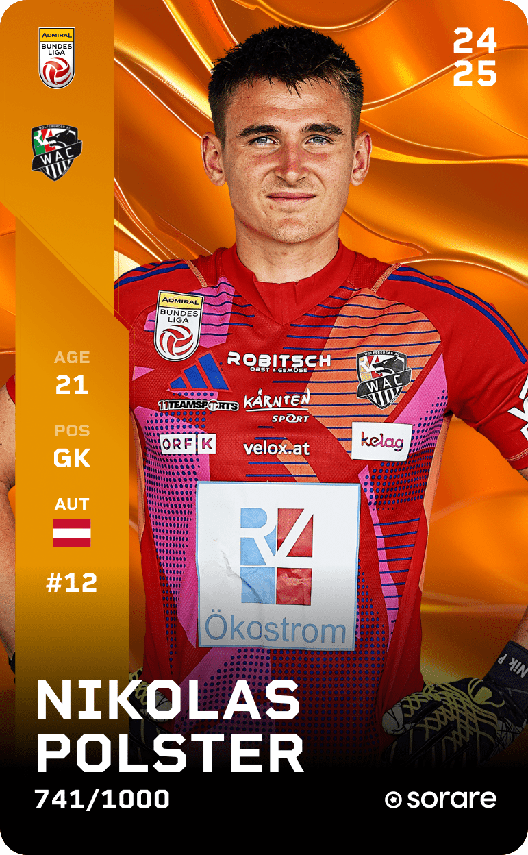 Nikolas Polster 2024-25 • Limited 741/1000