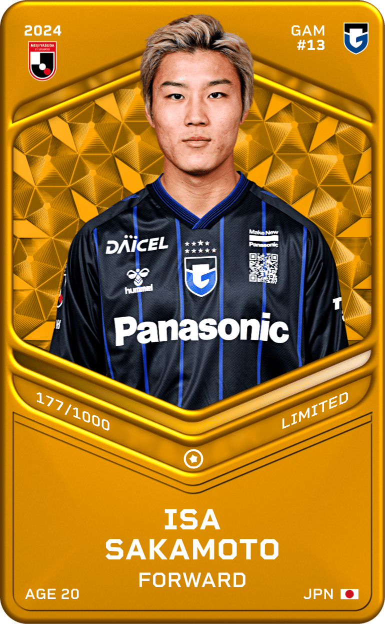 Isa Sakamoto 2024-25 • Limited 177/1000