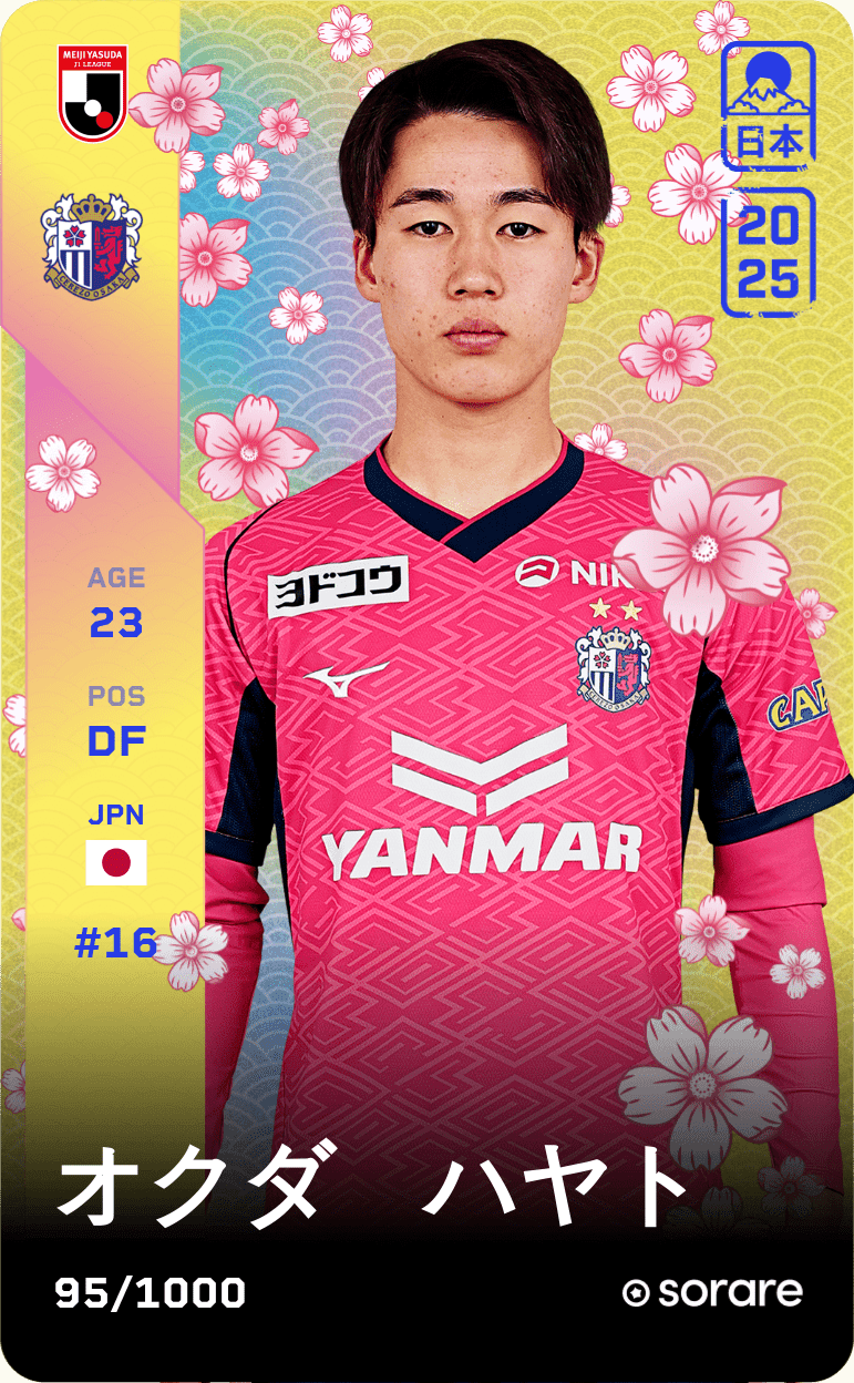 Hayato Okuda 2025-26 • Limited 95/1000