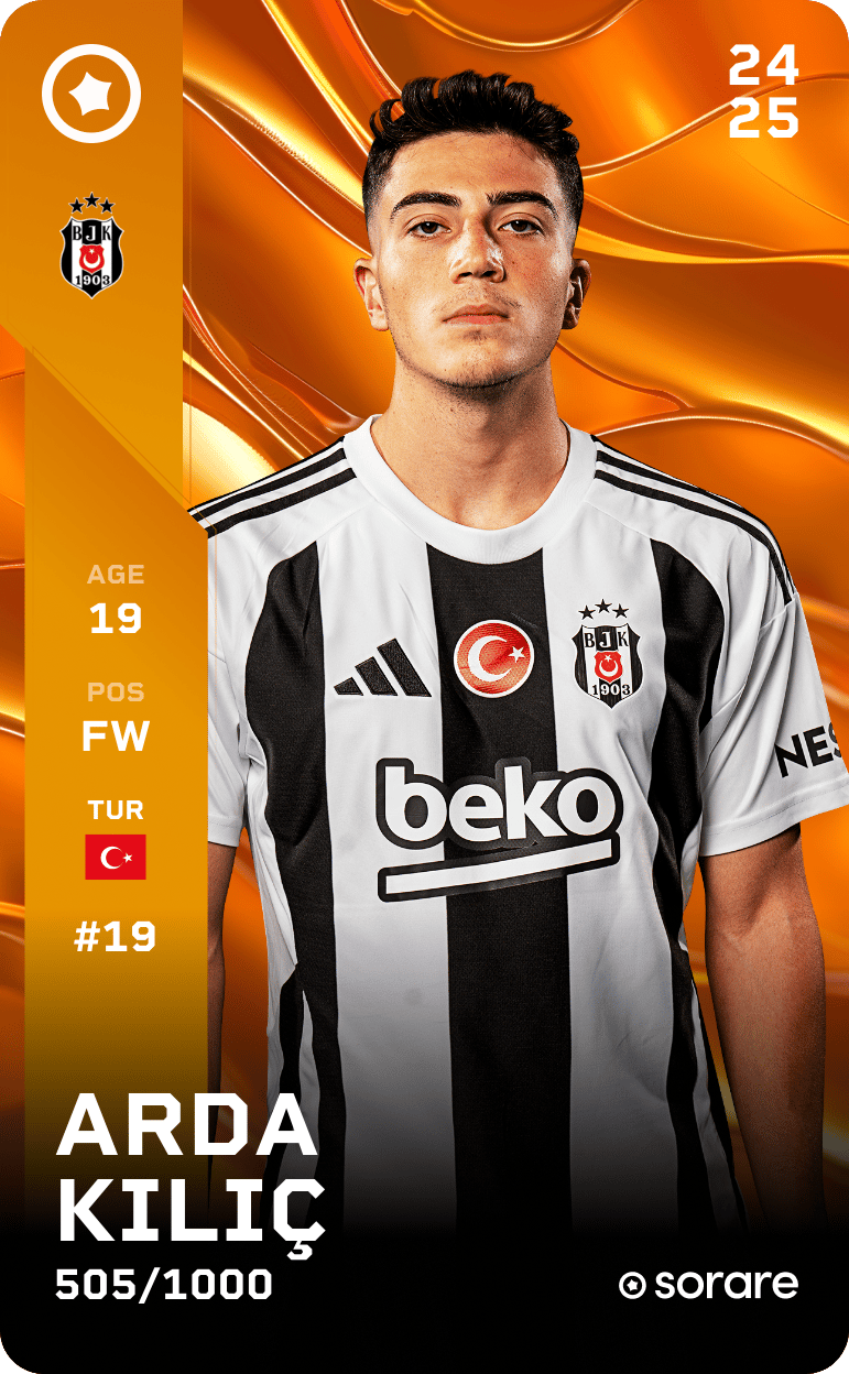 Arda Kılıç 2024-25 • Limited 505/1000