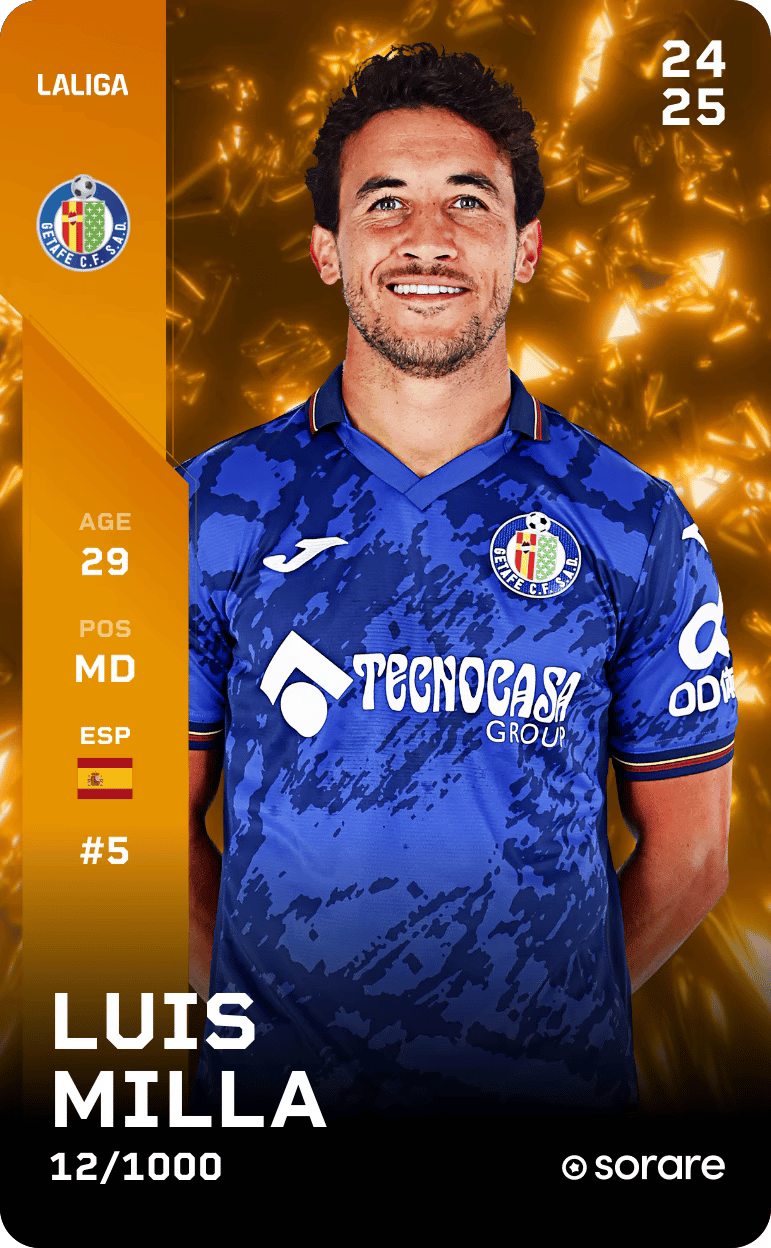 Luis Milla 2024-25 • Limited 12/1000