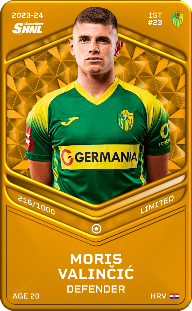 Moris Valinčić 2023-24 • Limited 216/1000