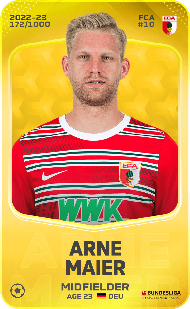 Arne Maier 2022-23 • Limited 172/1000
