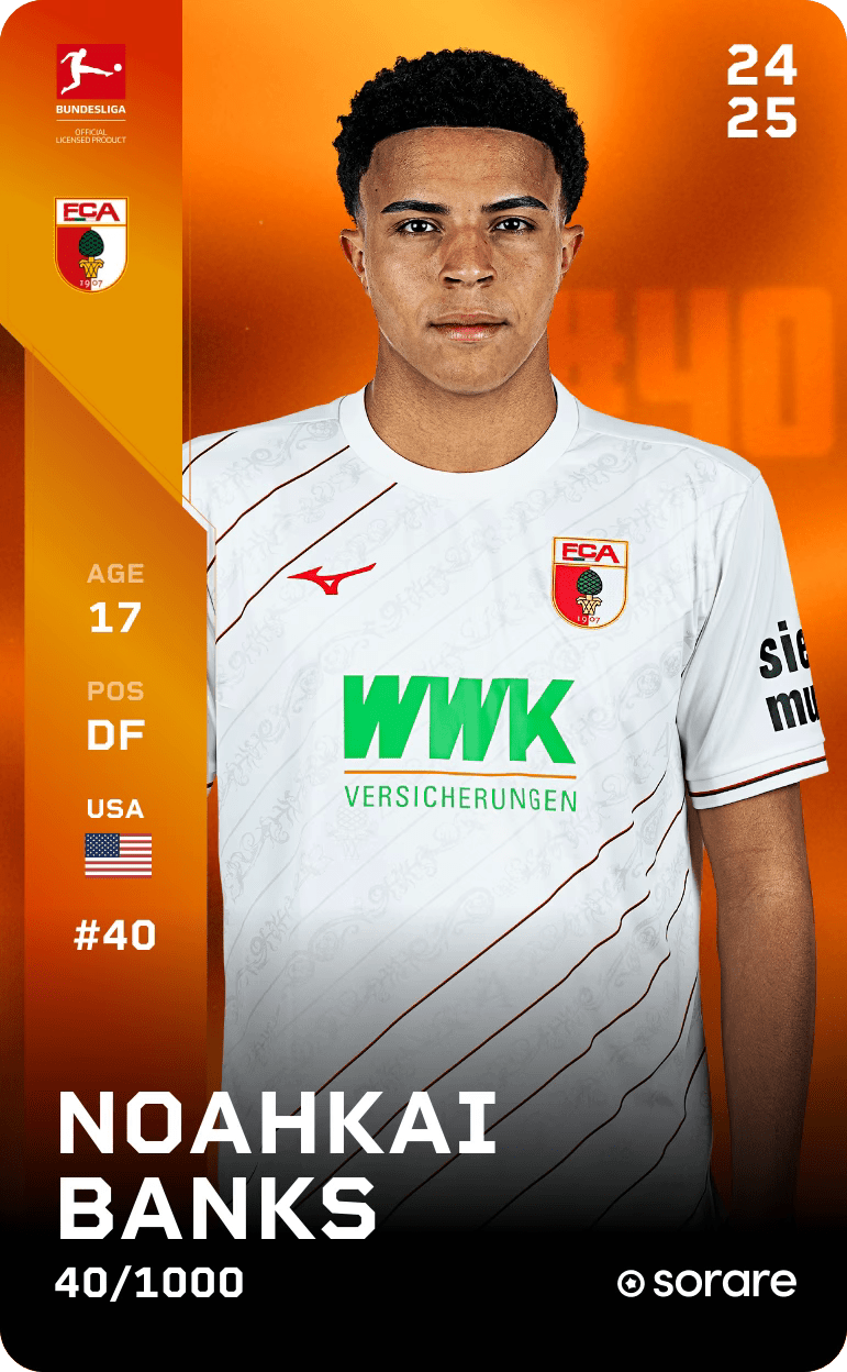 Noahkai Banks 2024-25 • Limited 40/1000