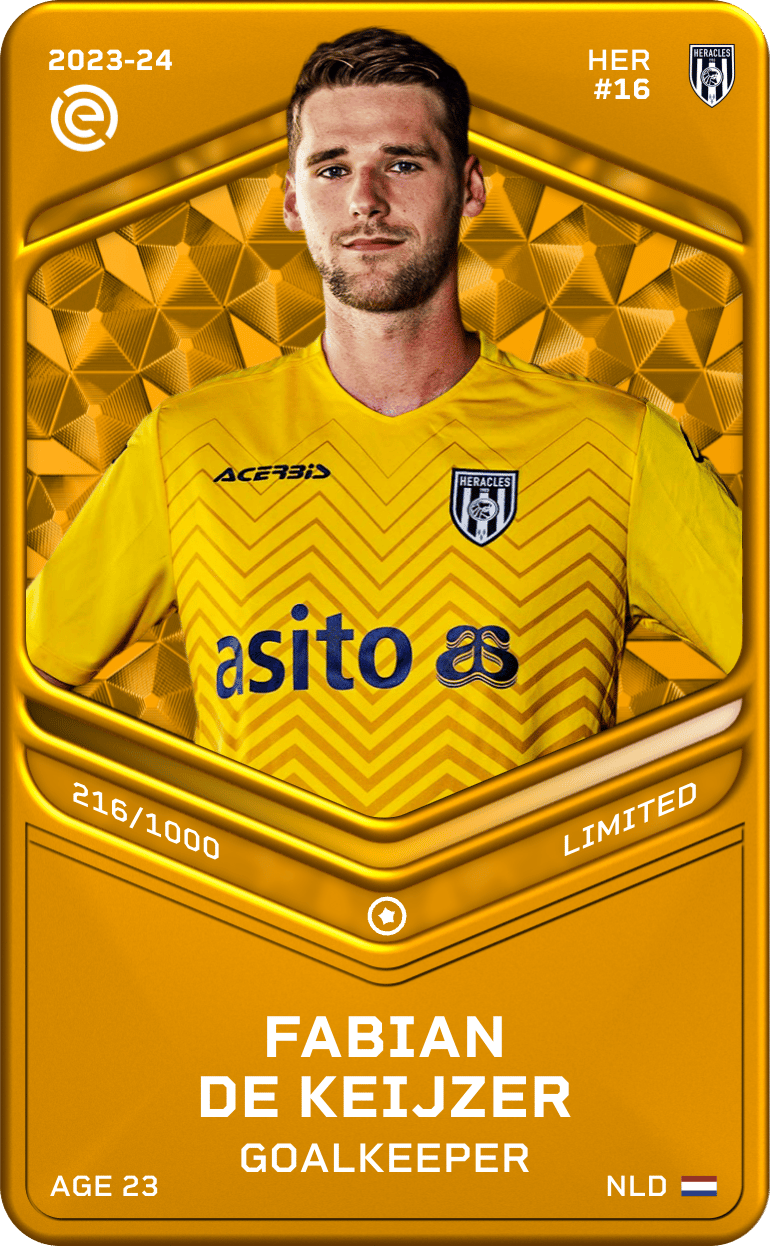 Fabian de Keijzer 2023-24 • Limited 216/1000