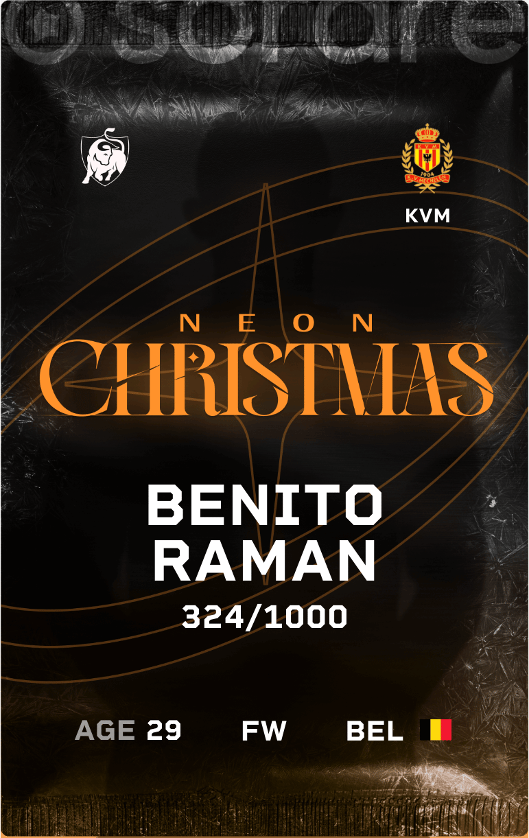 Benito Raman 2024-25 • Limited 324/1000