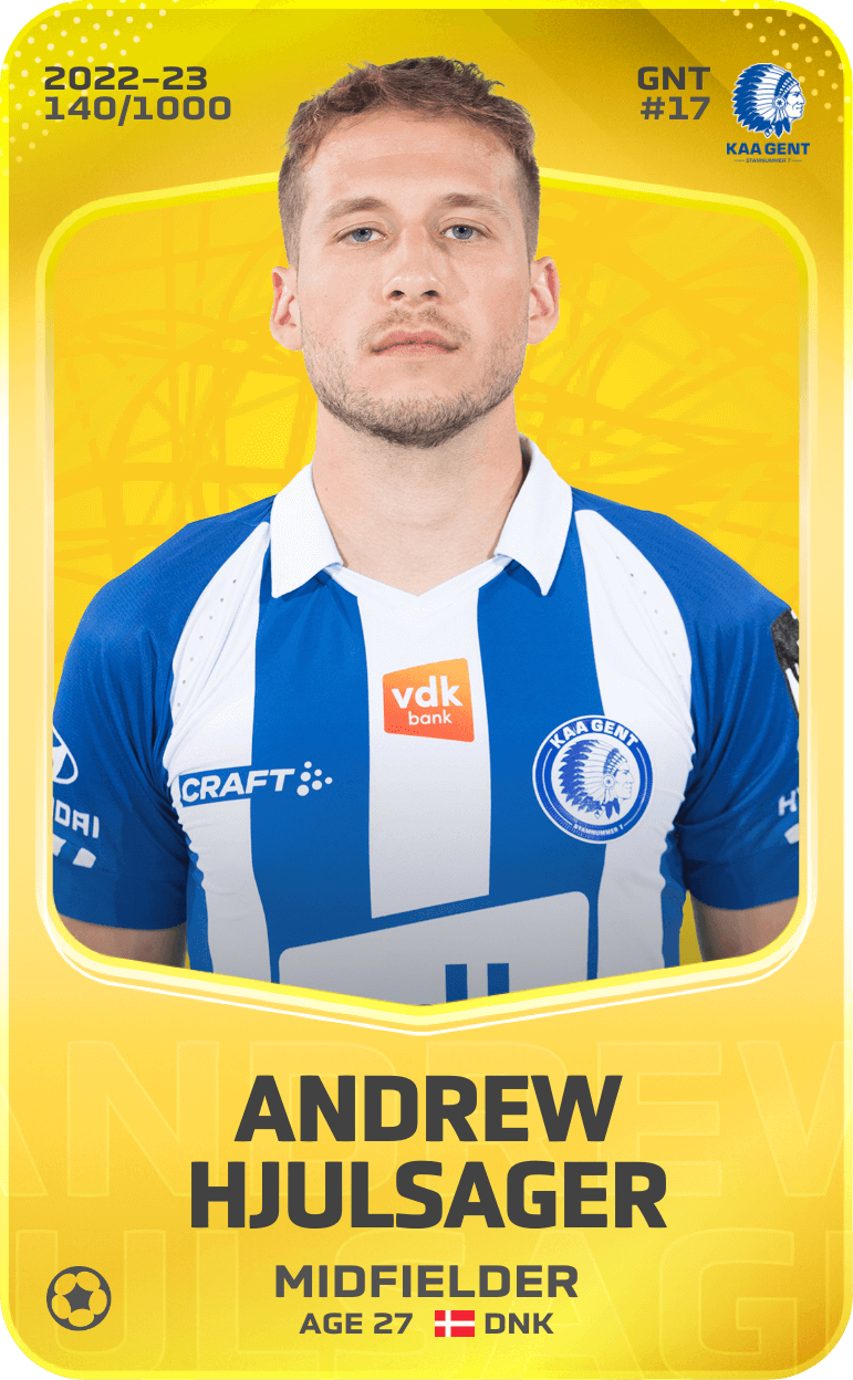 Andrew Hjulsager 2022-23 • Limited 140/1000