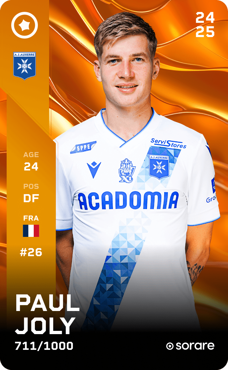 Paul Joly 2024-25 • Limited 711/1000