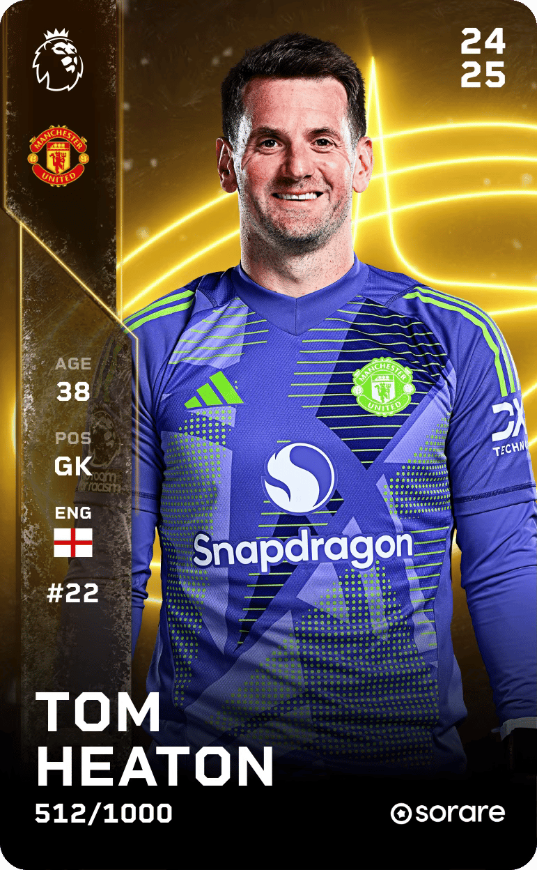Thomas Heaton 2024-25 • Limited 512/1000