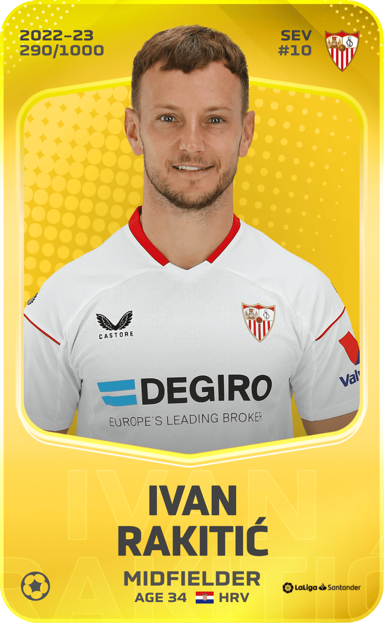Ivan Rakitić 2022-23 • Limited 290/1000